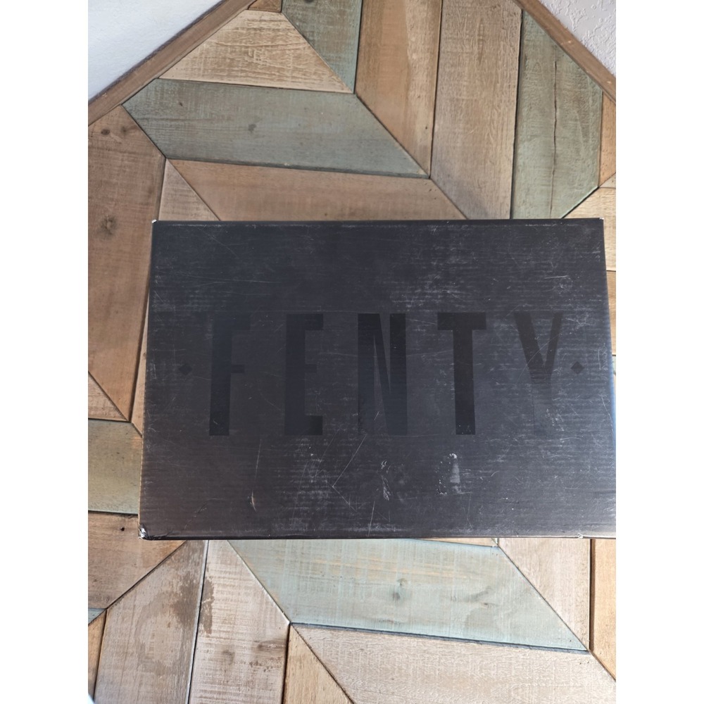 Puma x Fenty Rihanna Orange Camo Leather Platform‎ Creepers Women's 8 NEW - Picture 2 of 10